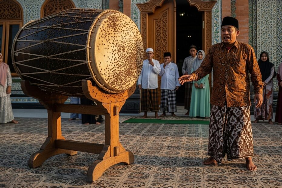 5 Cara Mengatasi Bedug Masjid yang Terkena Rayap