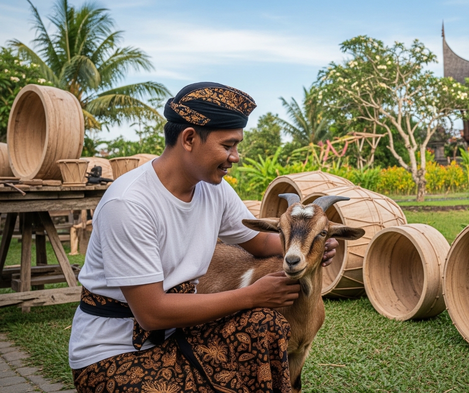 Berapa Ukuran Kulit Kambing untuk Bikin Bedug Masjid yang Ideal?